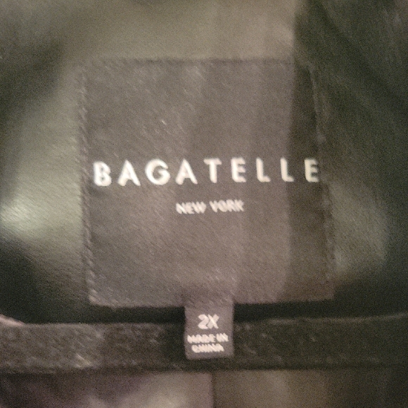Bagatelle Women's Black Leather Jacket - Picture 2 of 9